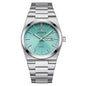 Fashion Quartz Wristwatches New Brand Simple Style Sky Blue Luxury Watch Man Automatic Watches For Men Clock Mens Gifts Reloj