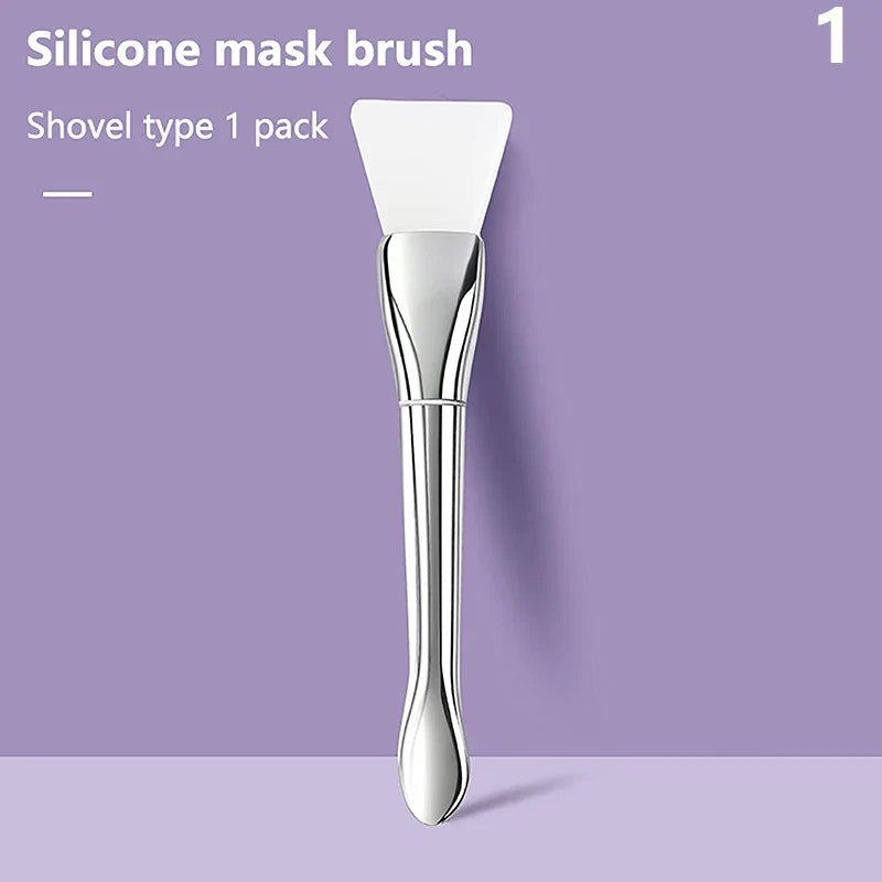 Silicone Facial Mask Brush | Soft Silicone Applicator for Face Mask