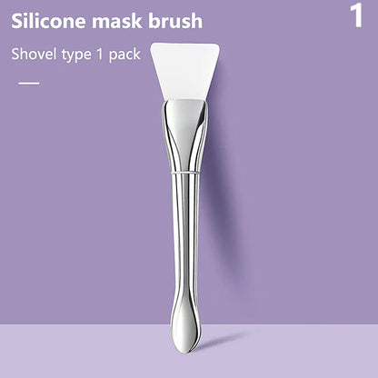 Silicone Facial Mask Brush | Soft Silicone Applicator for Face Mask