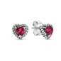 Christmas Gift Hot Selling 925 Silver Blue Stone Flower Stud Earrings Fit Women's Festival Exquisite Charm Jewelry Gifts