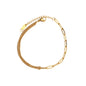 Stainless Steel Heart Bracelets For Women Gold Color Geometric Heart Bracelet Fashion Wedding Waterproof Jewelry Gift