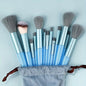 13-Piece Makeup Brush Set | Complete Eye Shadow, Concealer & Powder Brush Kit