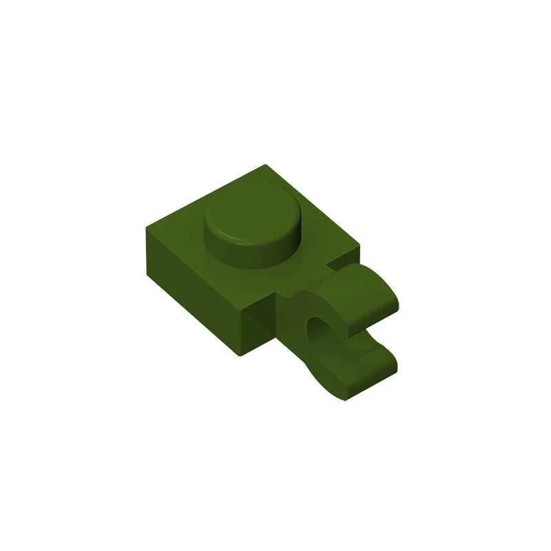 PLATE 1X1 W/HOLDER VERTICAL Building Block | Compatible with Lego 6019 61252