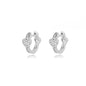 Zircon Heart Pendientes Earring For Women Stainless Steel Gold Color Piercing Earring 2025 Trend Jewelry aretes Accesorios mujer