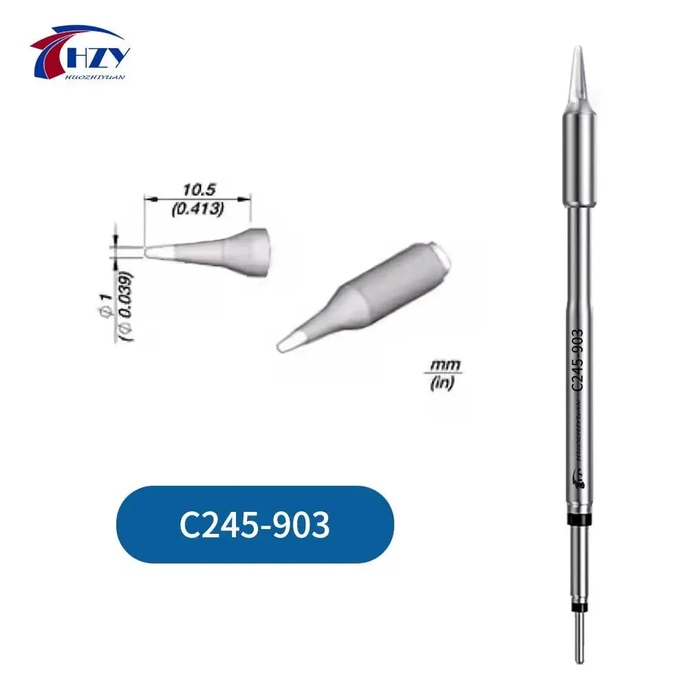C245 Series Soldering Iron Tips | Universal T245 Handle Compatible Set for Phone Repair