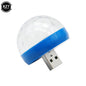 Mini USB RGB Car Atmosphere Light | Music Sync DJ Disco Lamp for Car Home Party