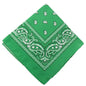 Hip Hop Women Bandana Scarf Girls Kids Punk Square Bandanas Headwear Fashion Bohemian Head Scarf Headbands Hair Accessories 2024