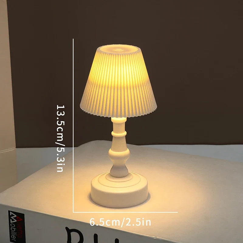 Mini LED Night Light | Battery Powered Atmosphere Lamp for Bedroom Decor