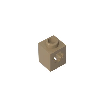 Gobricks GDS-2196 Technical Brick 1 x 1 with Axle Hole | Building Block for Lego