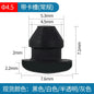 Solid Silicone Rubber Caps 2mm to 16mm T Type Plug Cover Snap-on Gasket Blanking End Caps Seal Stopper