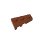 Gobricks GDS-547 Wedge Plate 3 x 2 Right | Compatible Building Block for DIY Creations