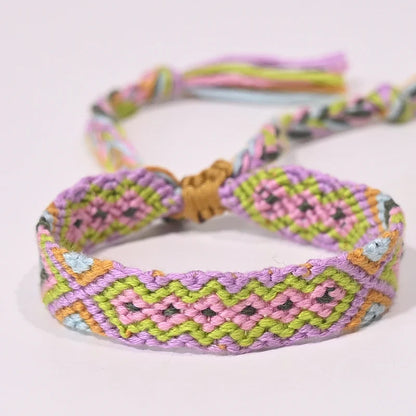 Rope Weave Bohemia Friendship Bracelet | Handmade Summer Beach Style Jewelry