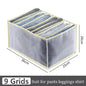 Jeans Organization Storage Box | Closet Drawer Organizer for Pants and Clothing