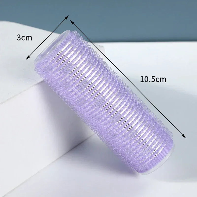 Self-Adhesive Hair Rollers for Curls | Heatless Lazy Hair Curling Tool