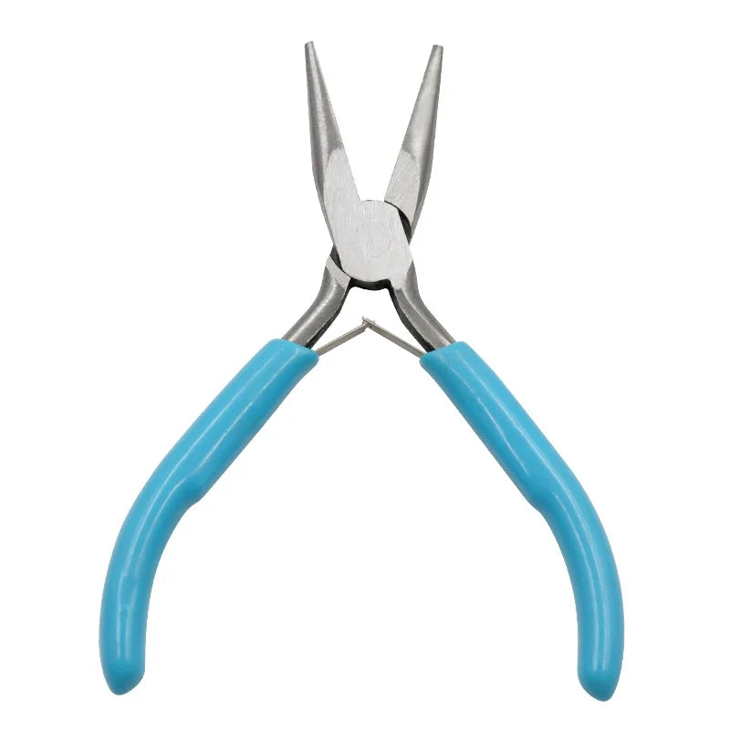 End Cutting Wire Pliers | Jewelry Making Tool Set with Bent Handle