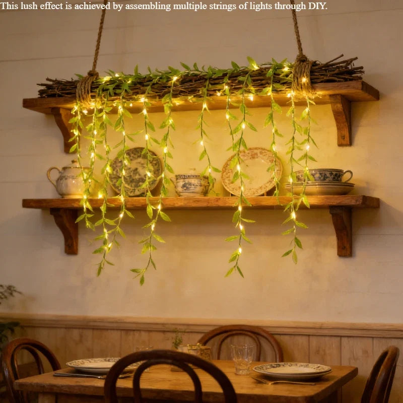Willow Curtain String Lights | 2M 20LED Battery Powered Decorative Lighting