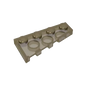 Gobricks GDS-549 Wedge Plate 4 x 2 Right | Building Block for Compatible DIY Sets