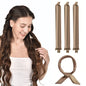 Satin Heatless Hair Curlers | Overnight No Heat Curling Rod Set