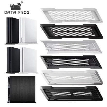 DATA FROG Vertical Stand for PS4 Fat Console | Anti-Slip Cooling Holder