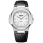 New Casual Business Fashion Quartz Wristwatches Rose Gold Clock Men Luxury Watch Automatic Watches Mens Black Relogio Masculino