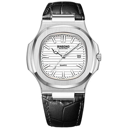 New Switzerland Man Casual Rose Gold Clock Men Luxury Watch Automatic Watches Mens Fashion Quartz Wristwatches Tudo Por 1 Real