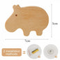 Wooden Animal Hook | Cute Wall Mounted Coat and Key Holder