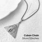 Trendy Jewelry PVD Gold Plated Egyptian Pyramid Charm Stainless Steel Egypt Pharaoh Pendant for Women Men Necklace