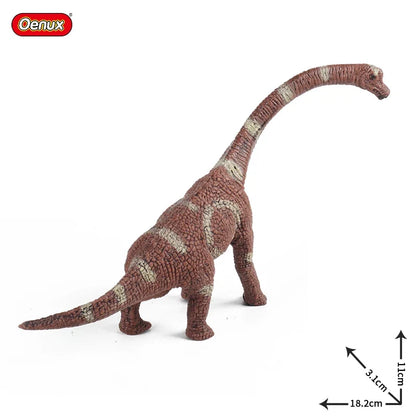 Oenux Jurassic Dinosaurs Action Figures Set | 5 Realistic PVC Models Collection Toy