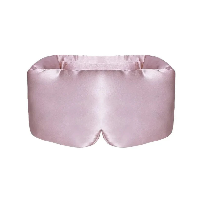 Imitated Silk Sleep Mask | Soft Pressureless Eye Cover for Deep Sleep