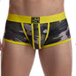 Camo Boxer Briefs Mesh Underwear Breathable for Gym/Running/Outdoor Sports Trunks Shorts Cueca Gay Male Panties Underpants