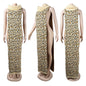 Knitted Side Split Sweater Dress Sleeveless Spring Clothes for Women Y2k Outfits Long Maxi Dresses