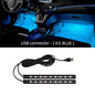 Led Car Ambient Light with USB | Universal Interior Foot Lamp Decoration