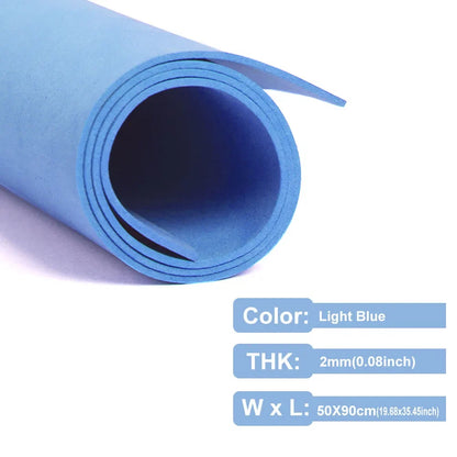 2mm Thick Multicolor EVA Foam Paper Sheet | 50x90cm DIY Craft Foam