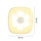 LED Motion Sensor Night Light | Plug-In Automatic Lamp for Hallway Closet