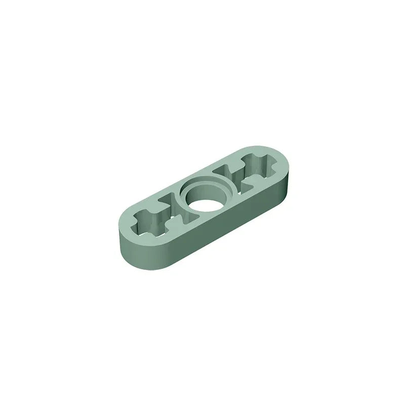 Gobricks GDS-689 Technical Liftarm Thin 1 x 3 | Building Block with Axle Holes Compatible with Lego 6632