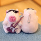 Capybara Plush Keychain | Cartoon Bag Pendant and Car Keyring