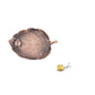Leaf Snail Incense Burner | Antique Metal Incense Plate for Living Room