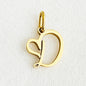 SUNIBI Heart Art Initial Alphabet Pendant DIY Name Customized Birthday Gift Stainless Steel Women Fashion Jewelry A-Z Wholesale
