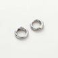 5Pcs 20mm 14K 18K Gold Plated O Ring Spring Clasps Openable Round Keychain Hook Charms Pendants Connector For DIY Jewelry Making
