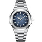 PAAZOMU Business Casual Quartz Wristwatch Men Waterproof Luminous Hands Classic Durable Strap Fashion Watch for Work Daily Life
