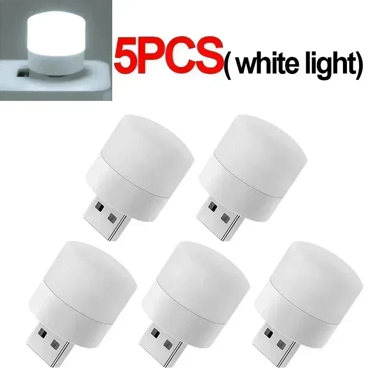 Mini LED Book Light | USB Rechargeable Reading Lamp for Bedroom and Travel