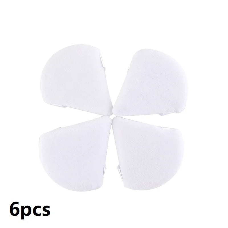 Reusable Triangle Velvet Powder Puffs | Soft Face Makeup Sponges
