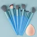 Professional 13-Piece Makeup Brush Set | Complete Cosmetic Tool Kit