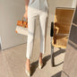 Slim Women Suit Pants Spring Summer High Waist Ladies Pencil Pants