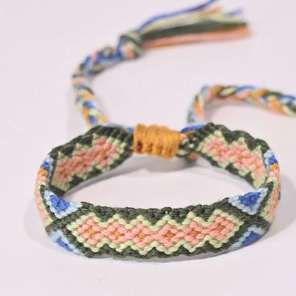 Rope Weave Bohemia Friendship Bracelet | Handmade Summer Beach Style Jewelry