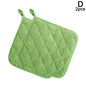 Thickened Cotton Square Placemat | Heat Resistant Table Mat for Dining Table