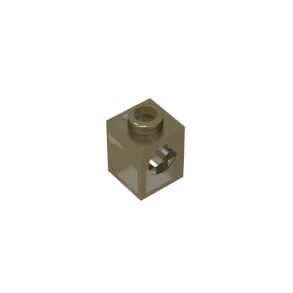 Gobricks GDS-2196 Technical Brick 1 x 1 with Axle Hole | Building Block for Lego