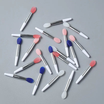 10pcs Silicone Lip Brush Set | Portable Lip Mask Applicator and Makeup Tool