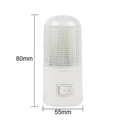 LED Night Light for Bedroom | Energy-Saving Plug-in Lamp for Kids, Living Room, Hallway
