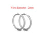 10pcs Stainless Steel Hoop Earrings Set | Fashion Huggie Earrings for Women and Men